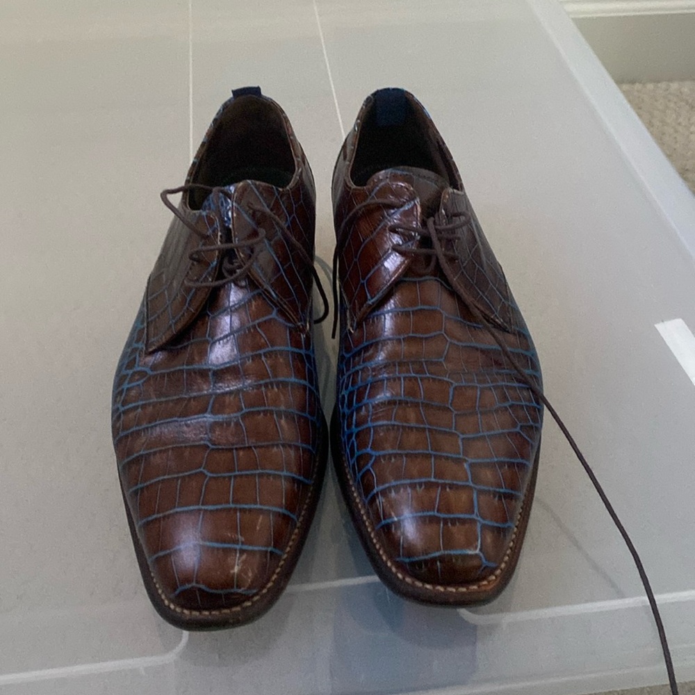 Floris Van Bommel Men’s Dress Shoes, Size 9